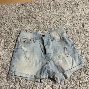 Hollister jean shorts!!
